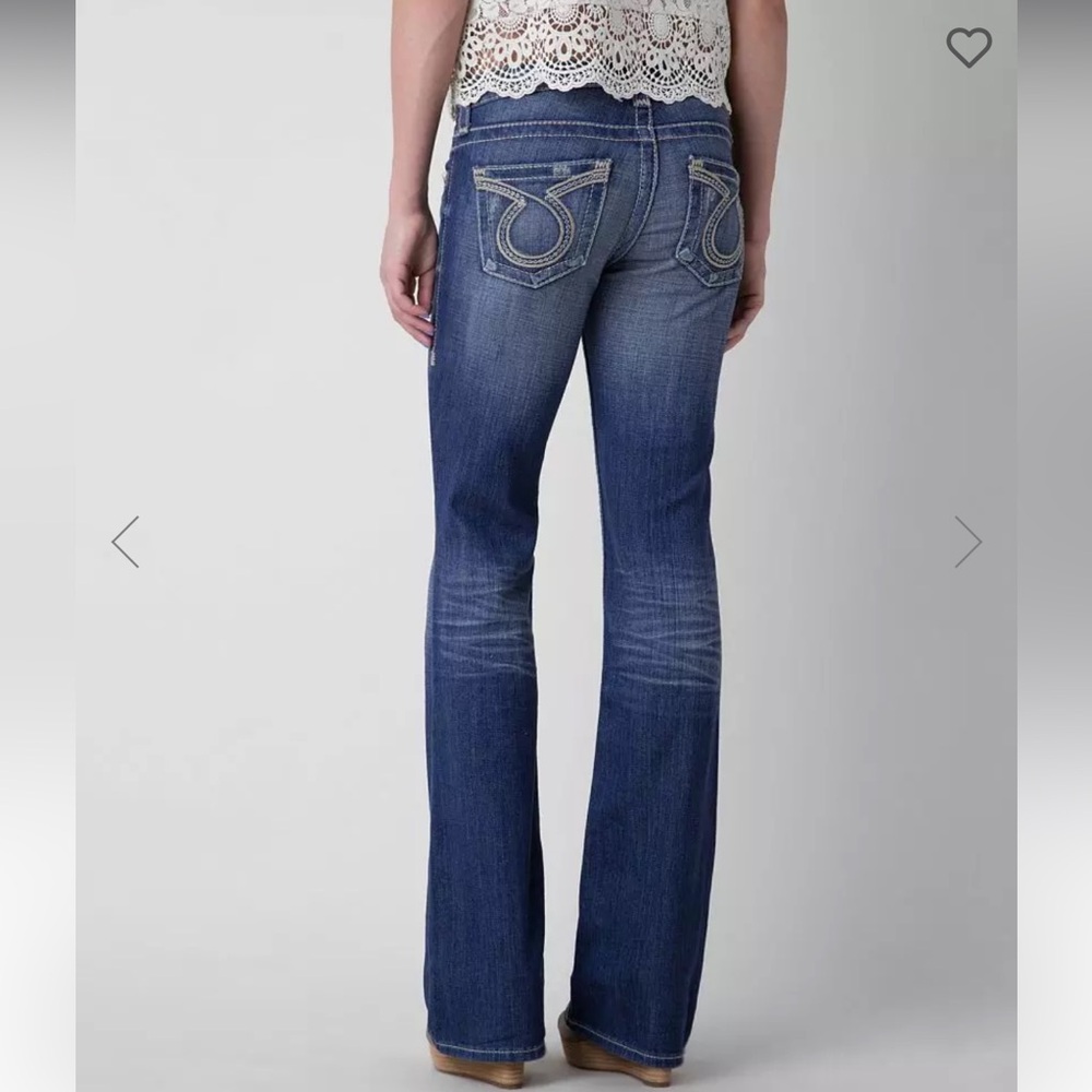 BIG STAR (BUCKLE)™️ Size 27x30 VINTAGE LIV BOOT STRETCH JEANS